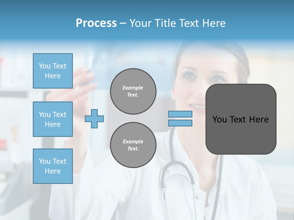 Medic Bone Woman PowerPoint Template