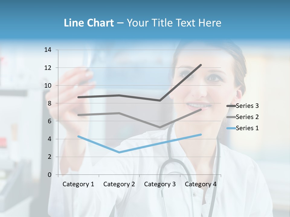 Medic Bone Woman PowerPoint Template