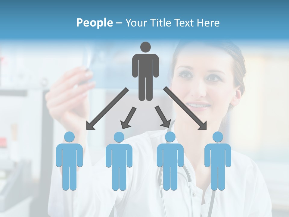 Medic Bone Woman PowerPoint Template