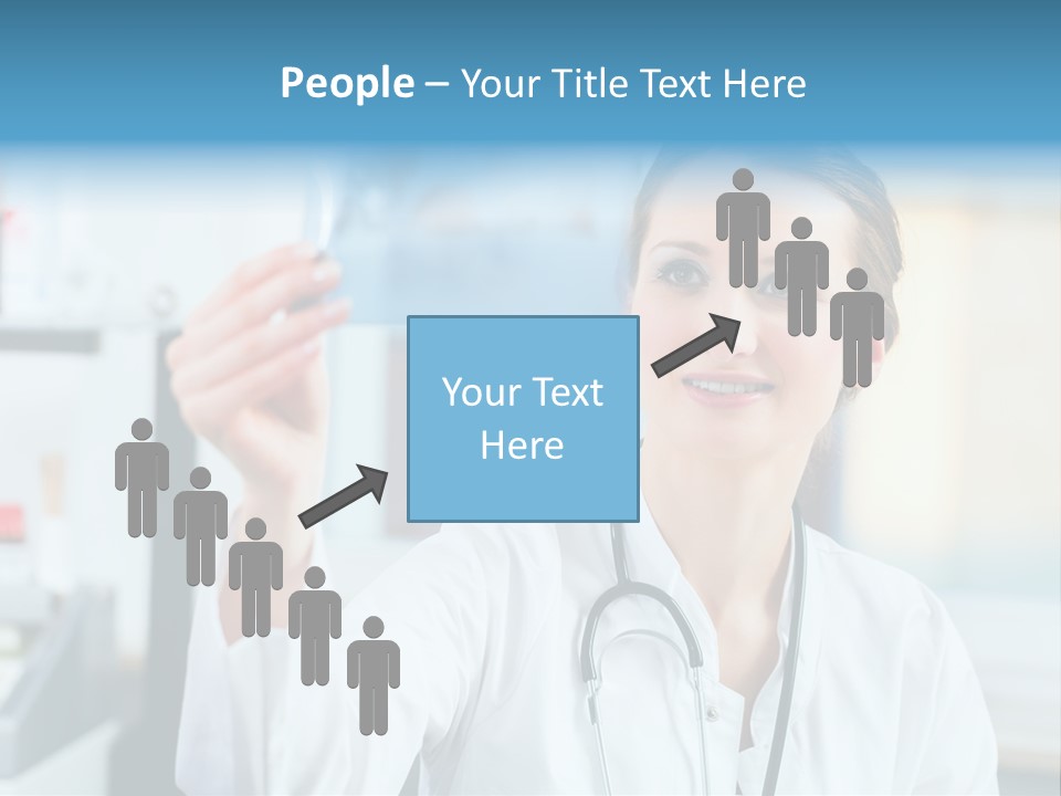 Medic Bone Woman PowerPoint Template