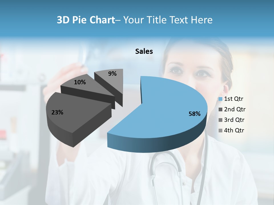 Medic Bone Woman PowerPoint Template