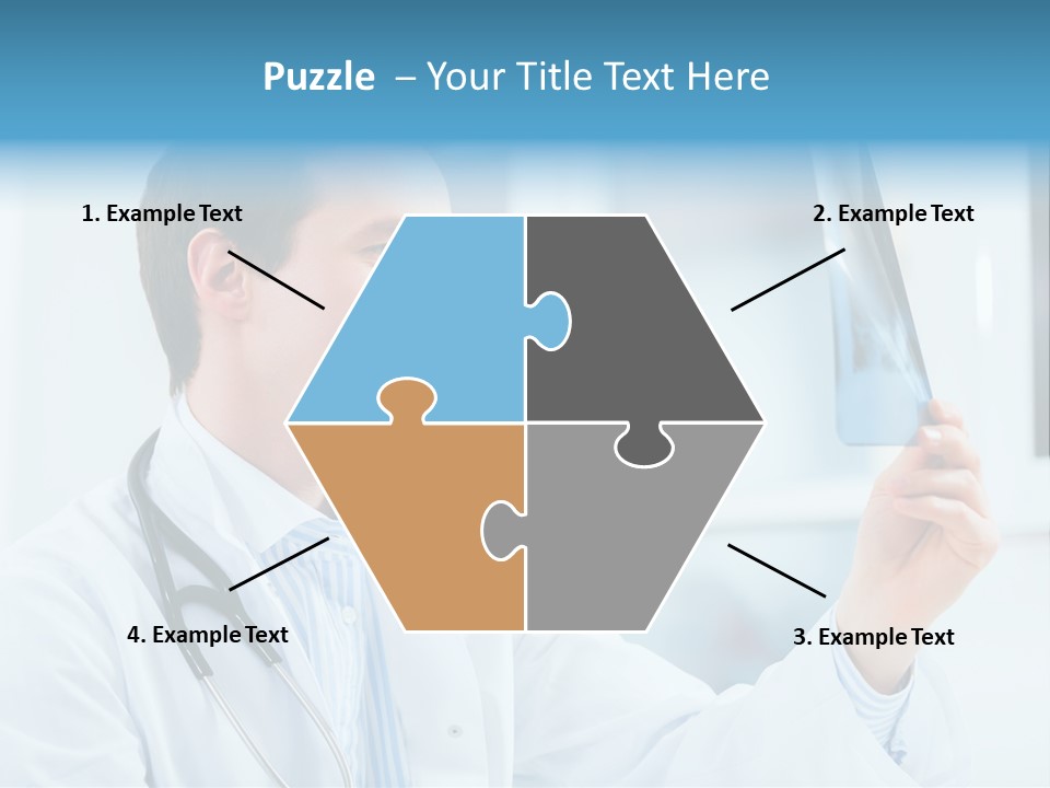Analysing Man Expert PowerPoint Template
