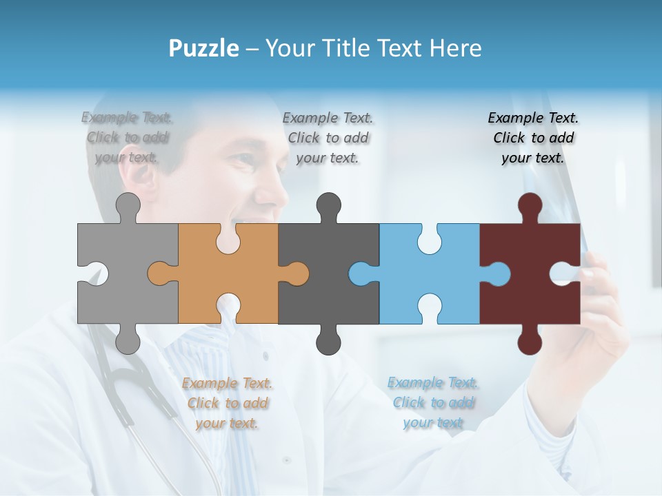 Analysing Man Expert PowerPoint Template