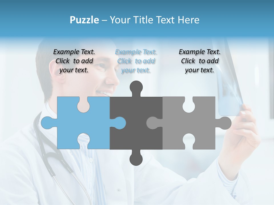 Analysing Man Expert PowerPoint Template