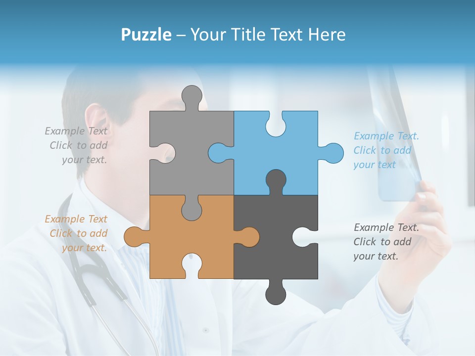 Analysing Man Expert PowerPoint Template