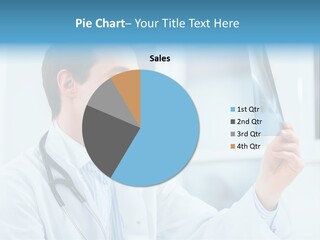 Analysing Man Expert PowerPoint Template