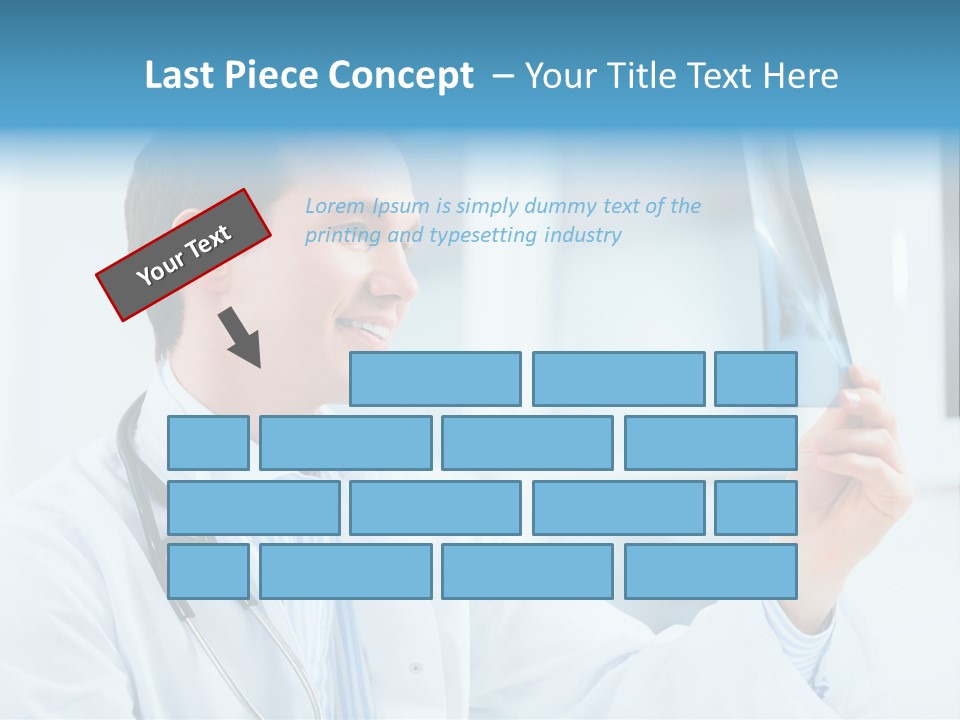 Analysing Man Expert PowerPoint Template