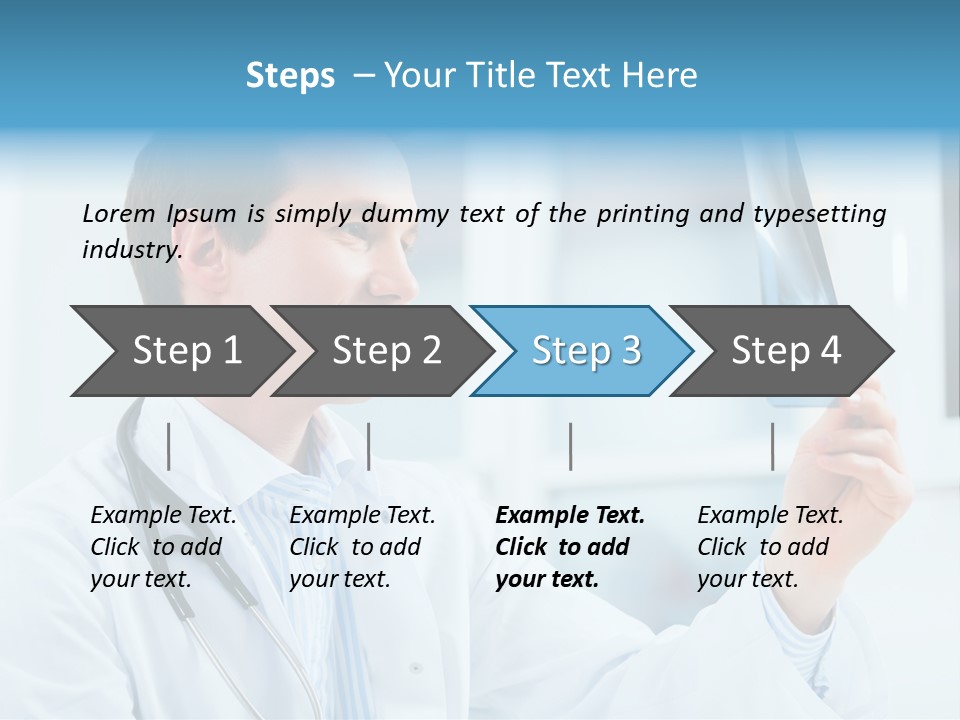 Analysing Man Expert PowerPoint Template