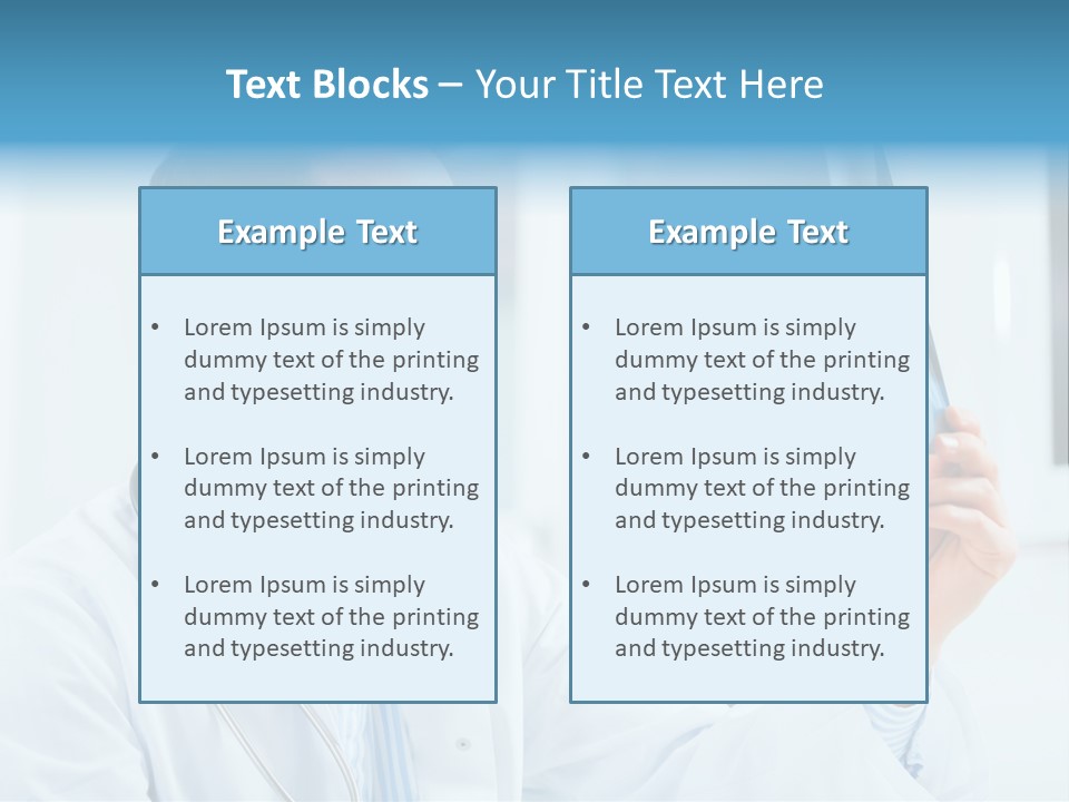 Analysing Man Expert PowerPoint Template