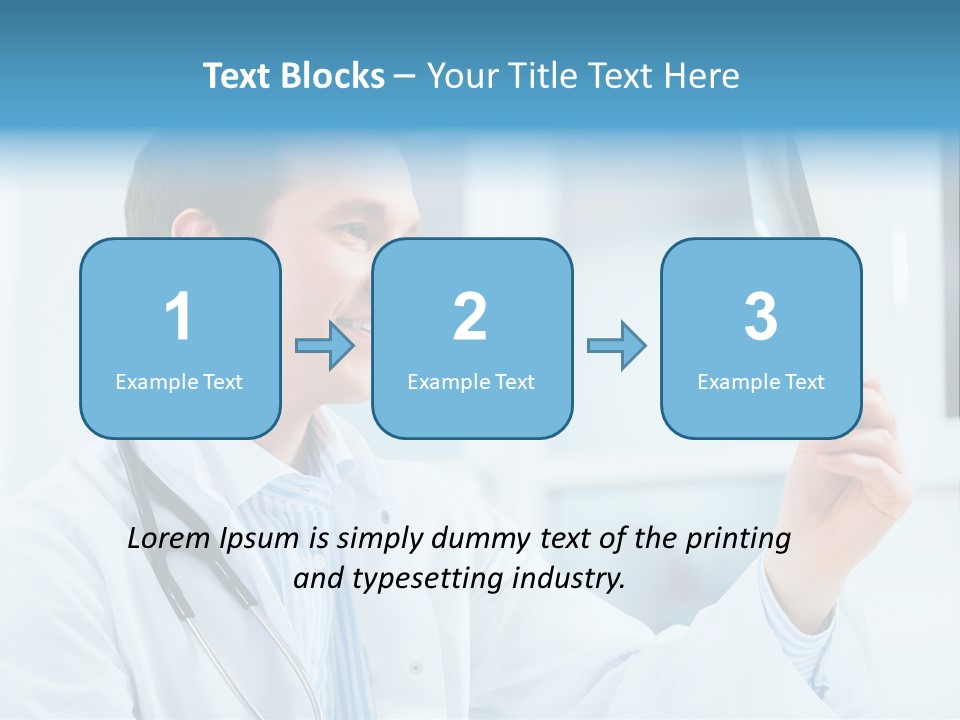 Analysing Man Expert PowerPoint Template