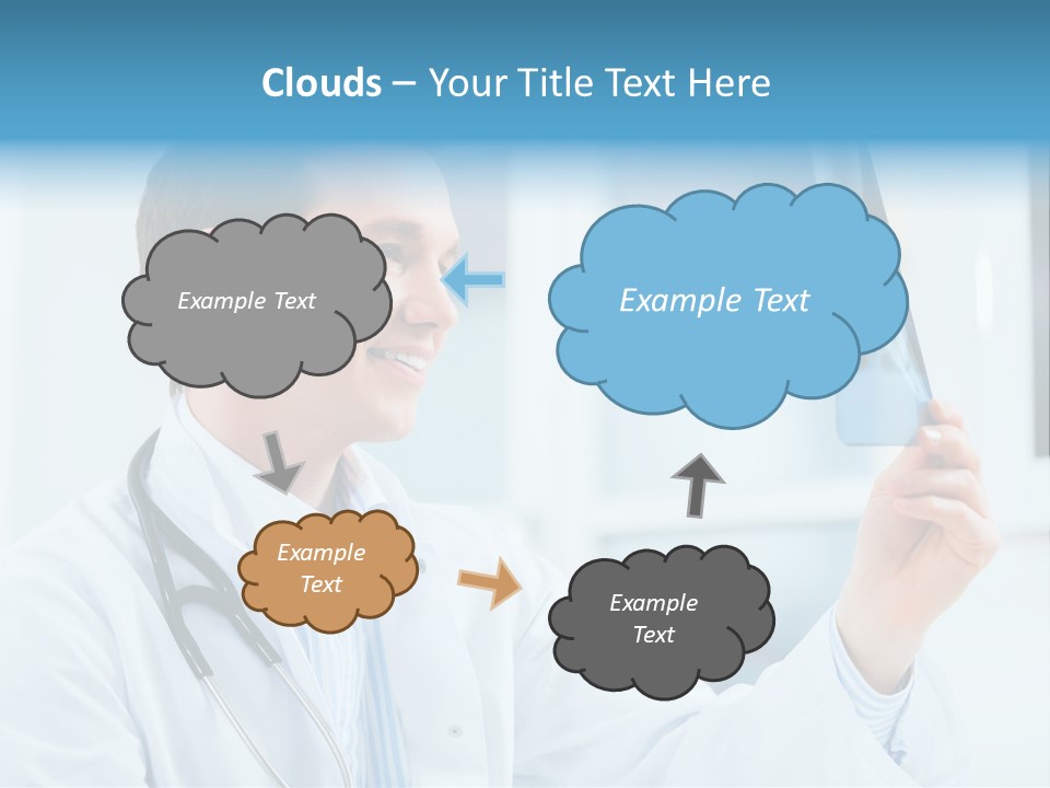 Analysing Man Expert PowerPoint Template