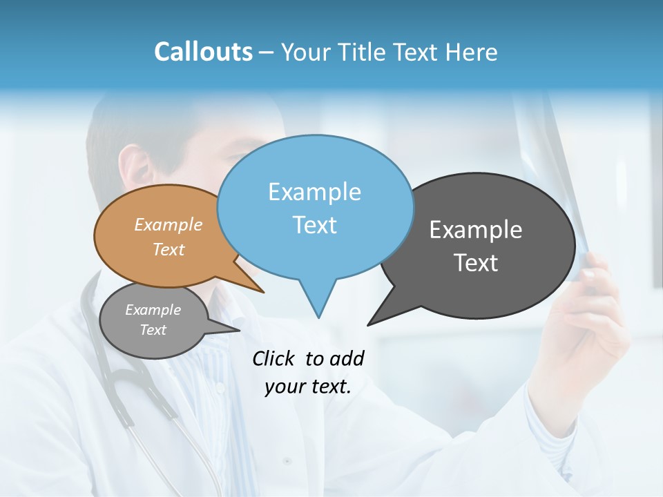 Analysing Man Expert PowerPoint Template