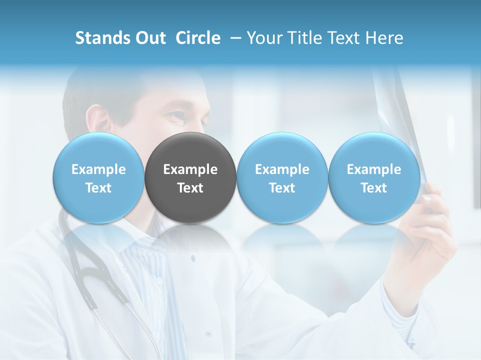 Analysing Man Expert PowerPoint Template