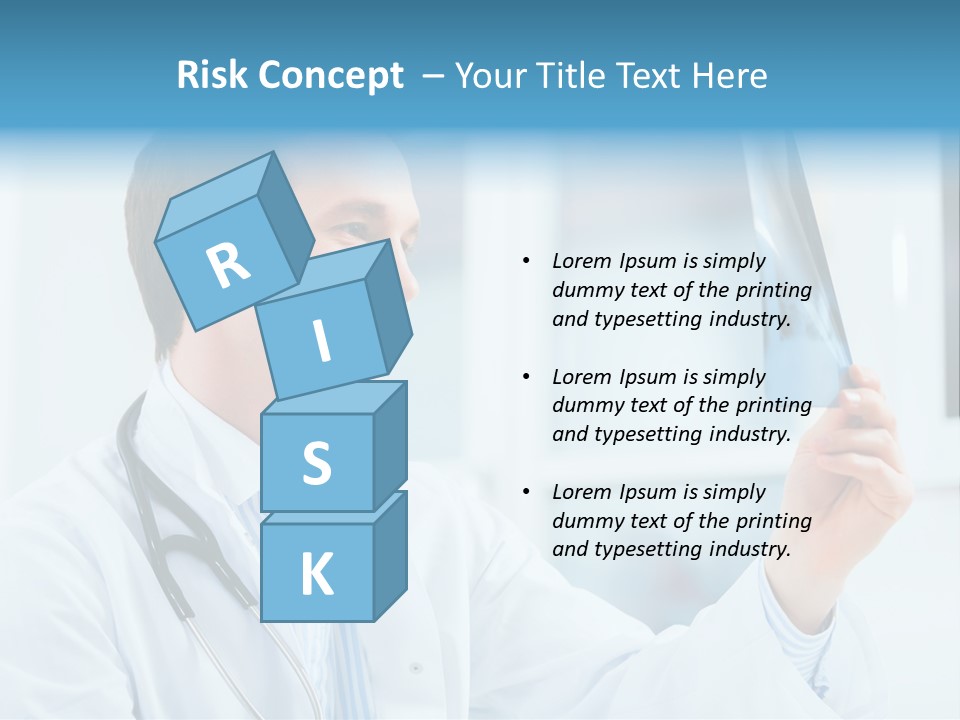 Analysing Man Expert PowerPoint Template