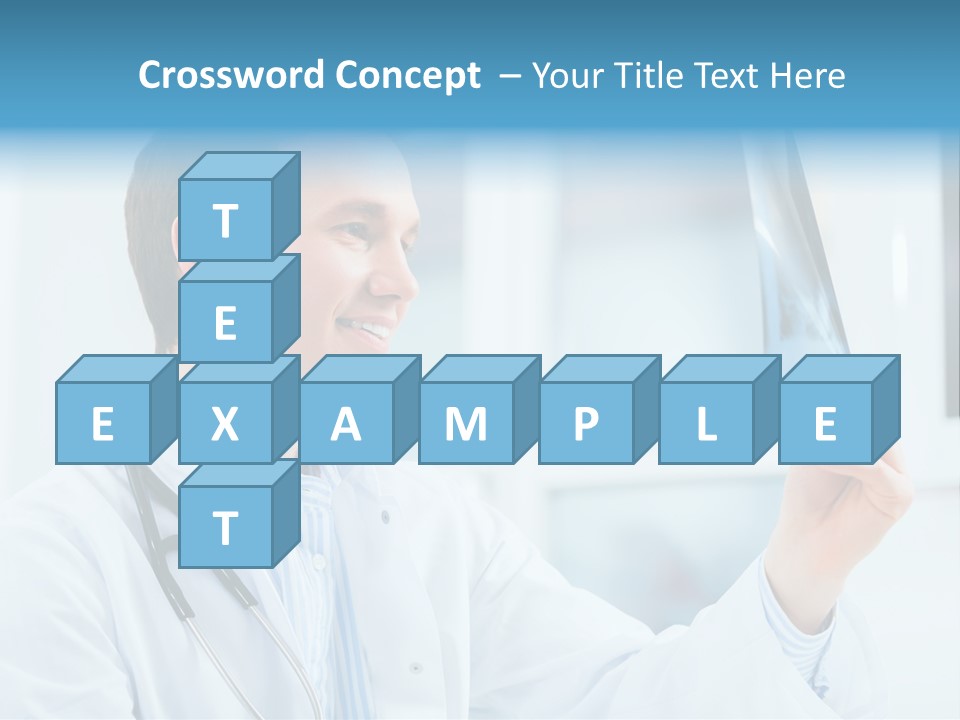 Analysing Man Expert PowerPoint Template