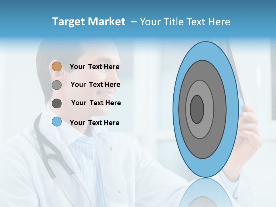 Analysing Man Expert PowerPoint Template