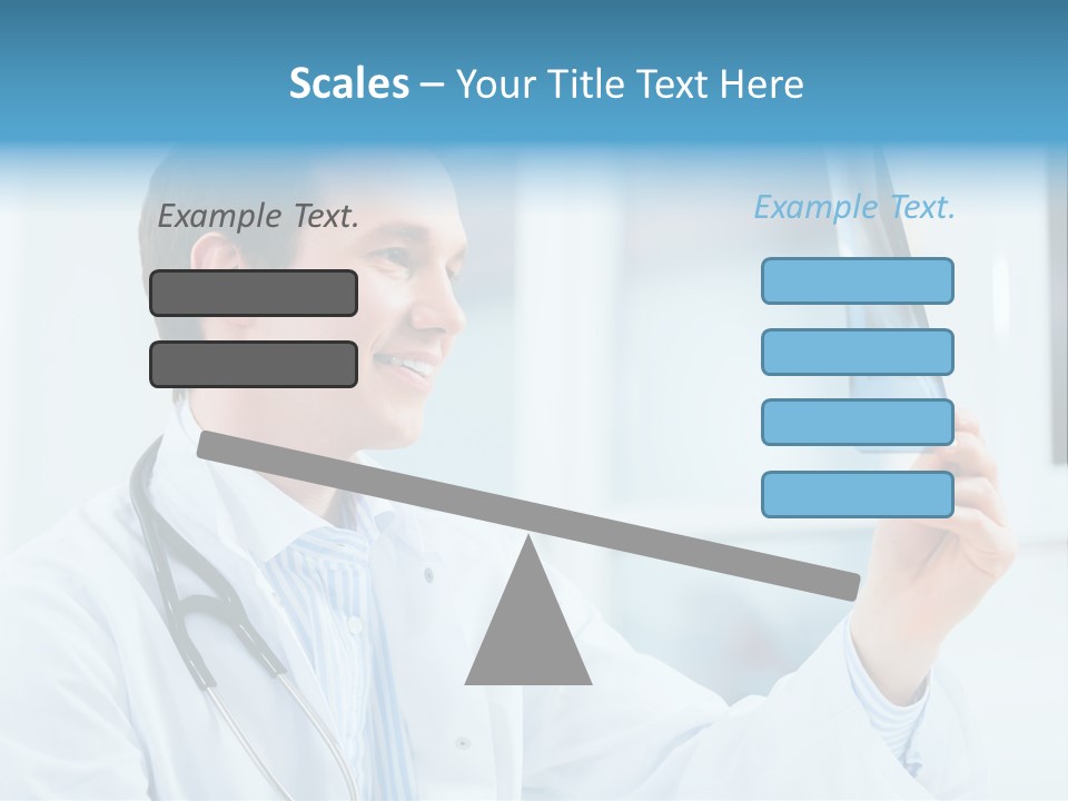 Analysing Man Expert PowerPoint Template