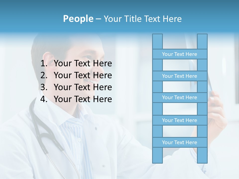 Analysing Man Expert PowerPoint Template
