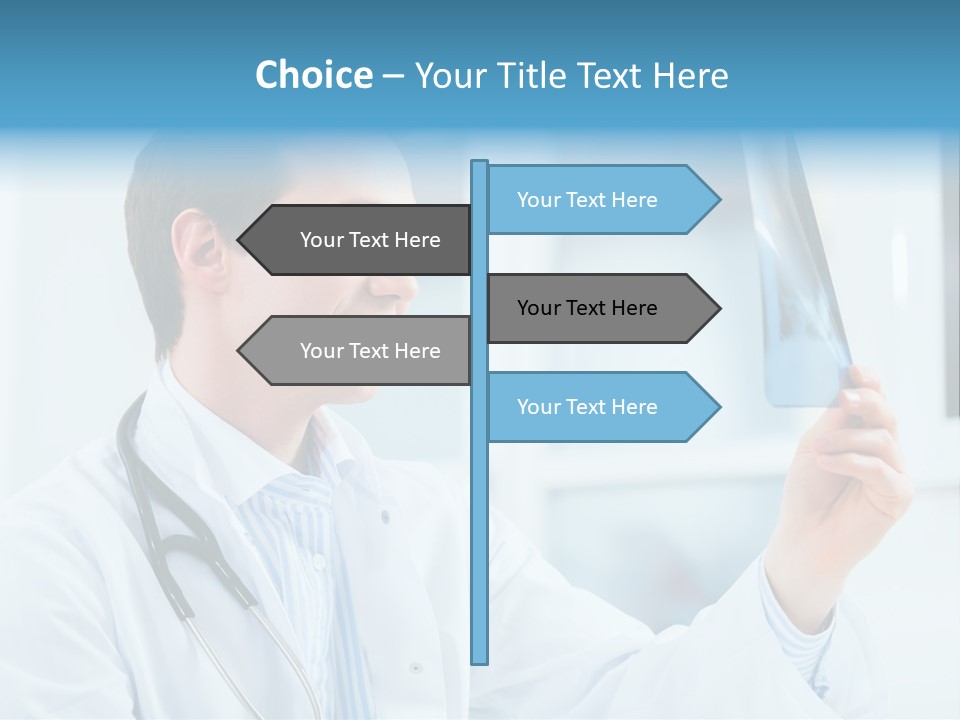 Analysing Man Expert PowerPoint Template