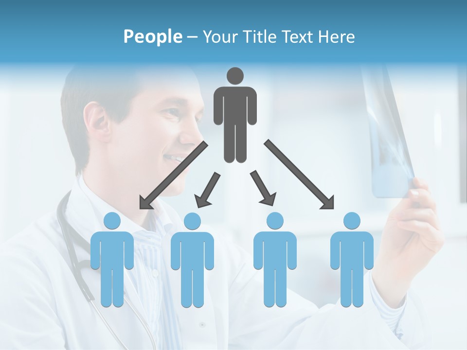 Analysing Man Expert PowerPoint Template