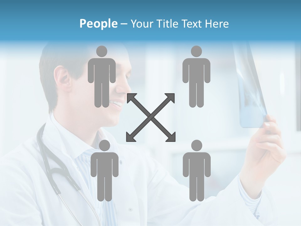 Analysing Man Expert PowerPoint Template