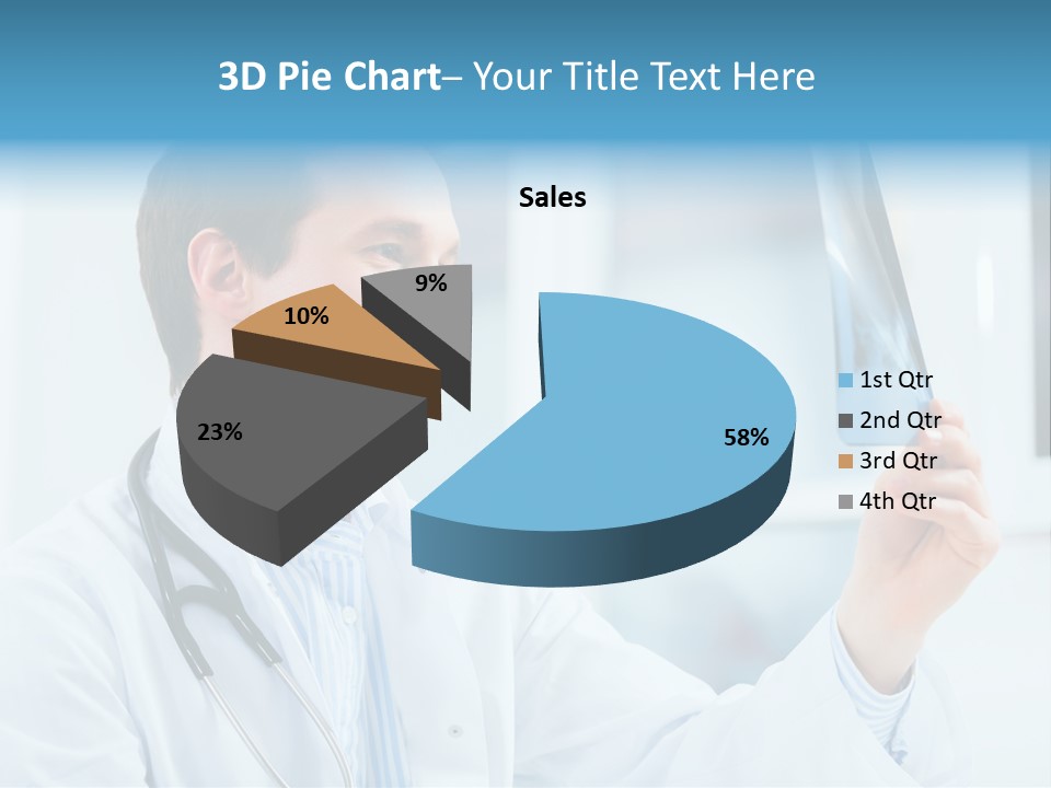Analysing Man Expert PowerPoint Template