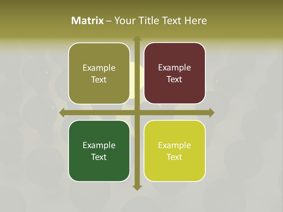 Corporate Shine Row PowerPoint Template