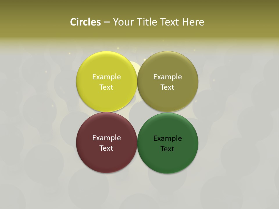 Corporate Shine Row PowerPoint Template