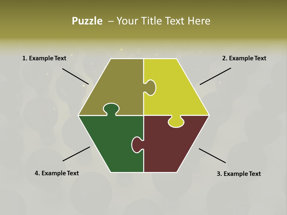 Corporate Shine Row PowerPoint Template