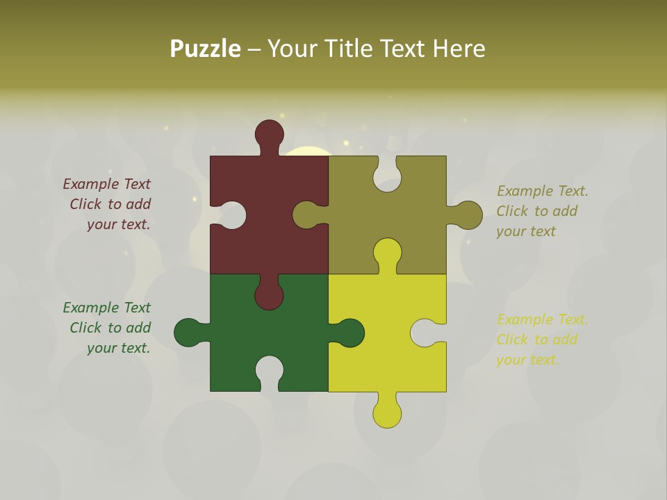 Corporate Shine Row PowerPoint Template