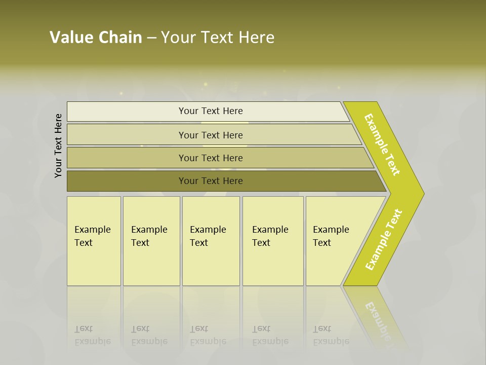Corporate Shine Row PowerPoint Template