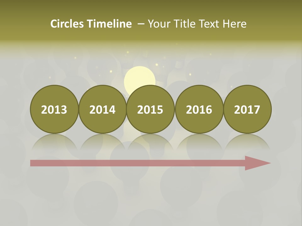 Corporate Shine Row PowerPoint Template