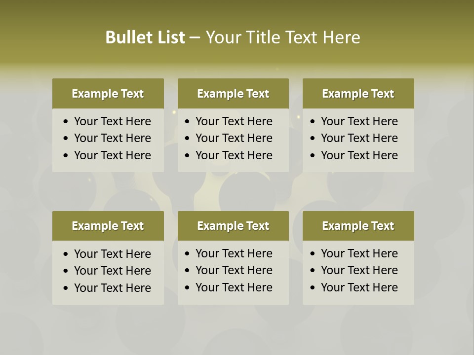 Corporate Shine Row PowerPoint Template
