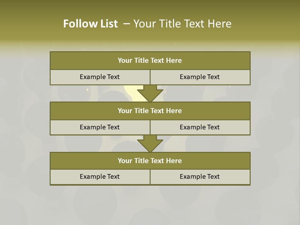 Corporate Shine Row PowerPoint Template