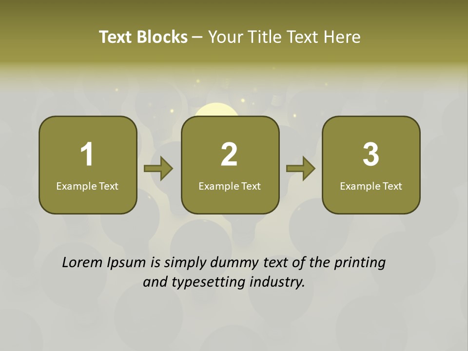 Corporate Shine Row PowerPoint Template