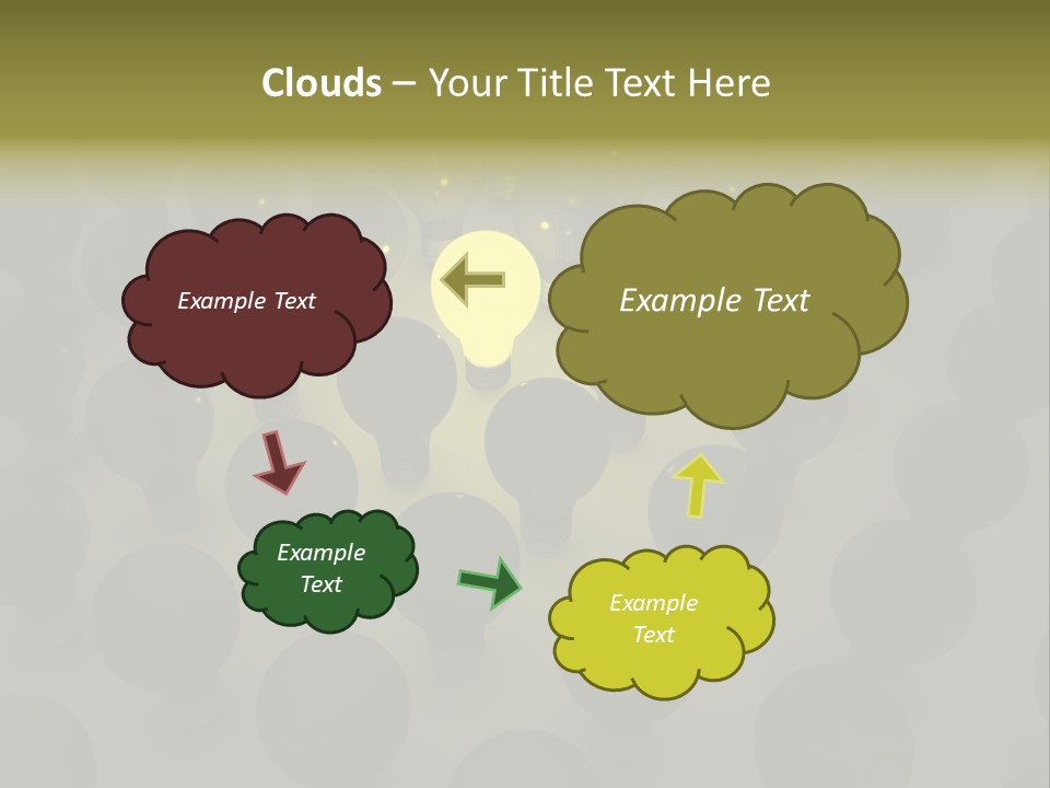 Corporate Shine Row PowerPoint Template