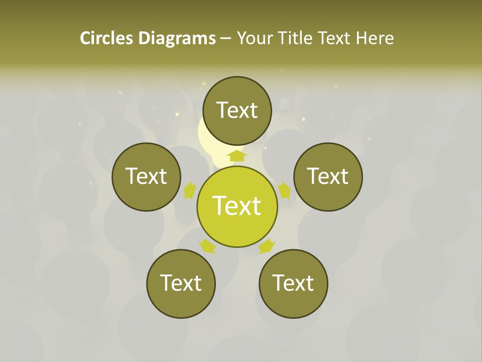 Corporate Shine Row PowerPoint Template