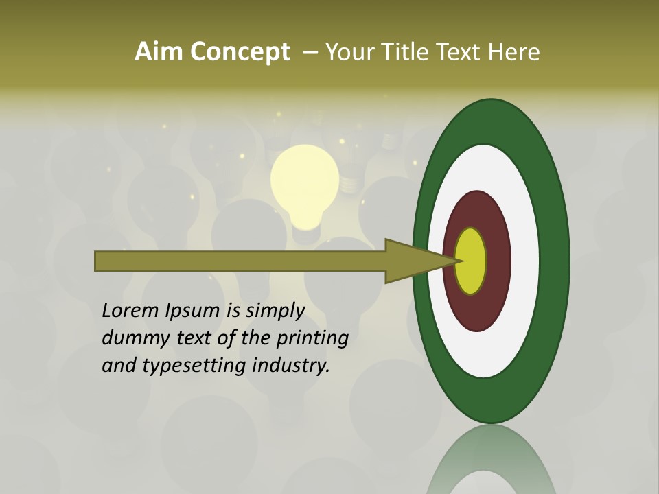 Corporate Shine Row PowerPoint Template