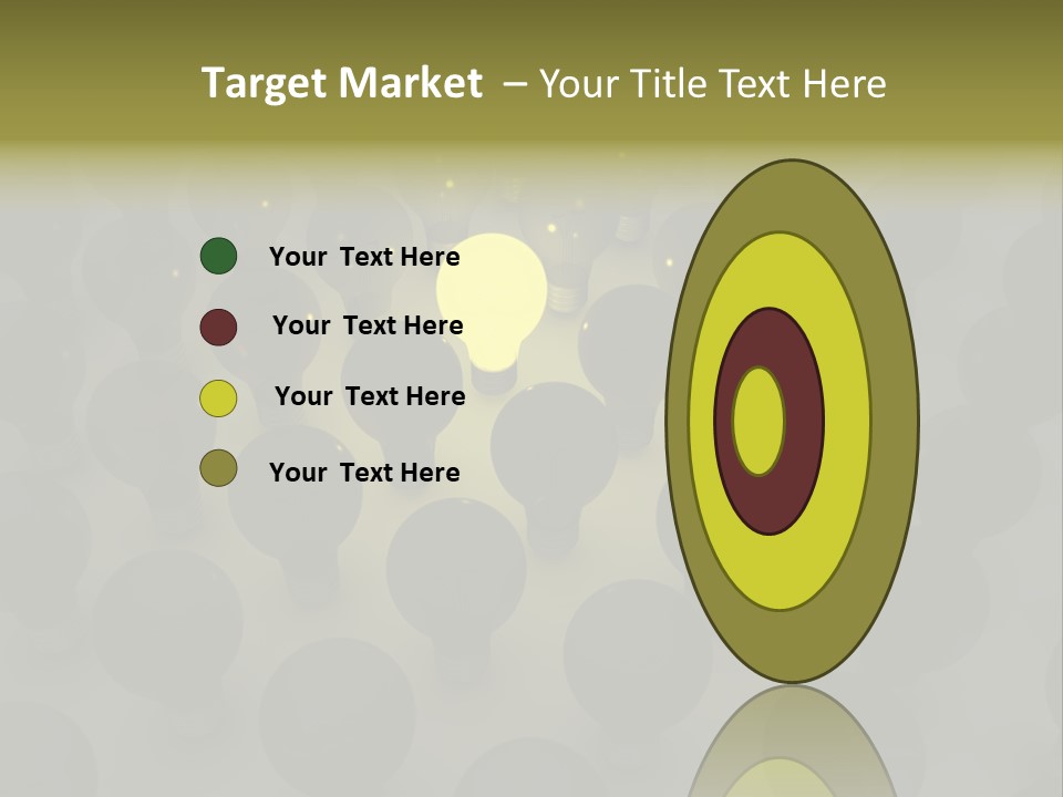 Corporate Shine Row PowerPoint Template