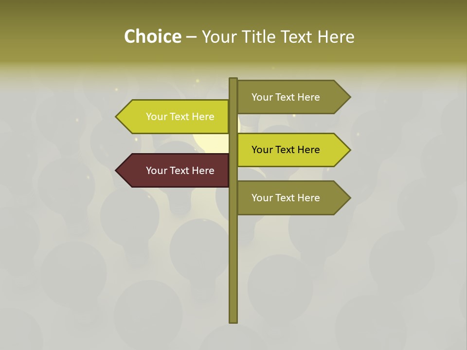 Corporate Shine Row PowerPoint Template