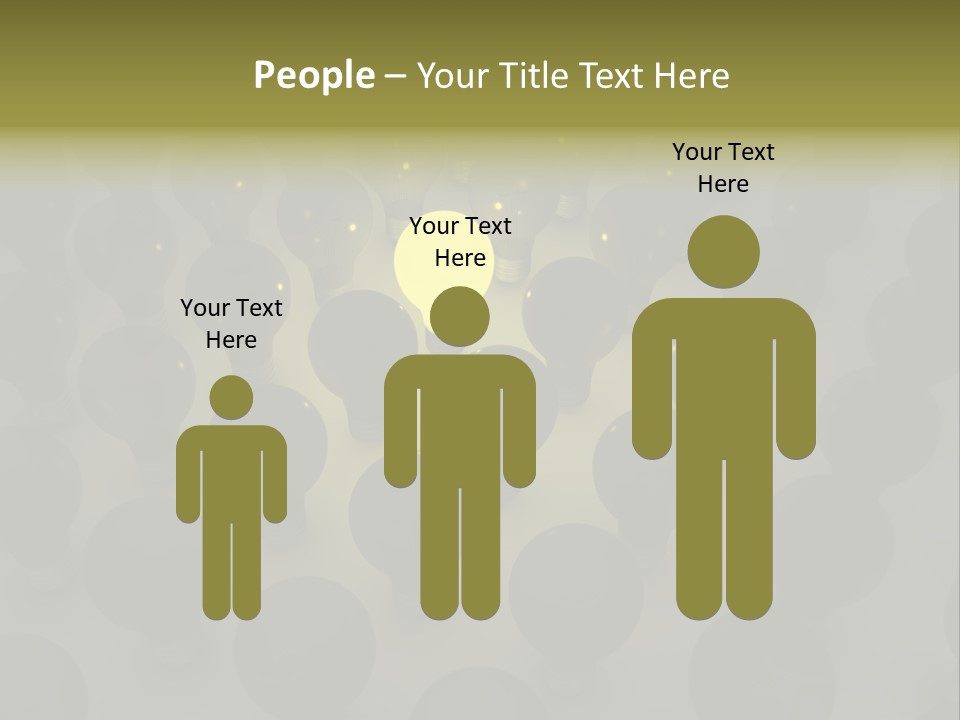 Corporate Shine Row PowerPoint Template