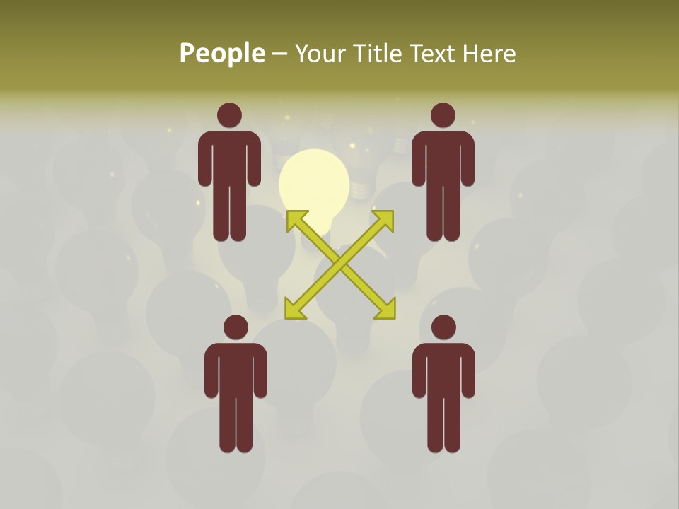 Corporate Shine Row PowerPoint Template