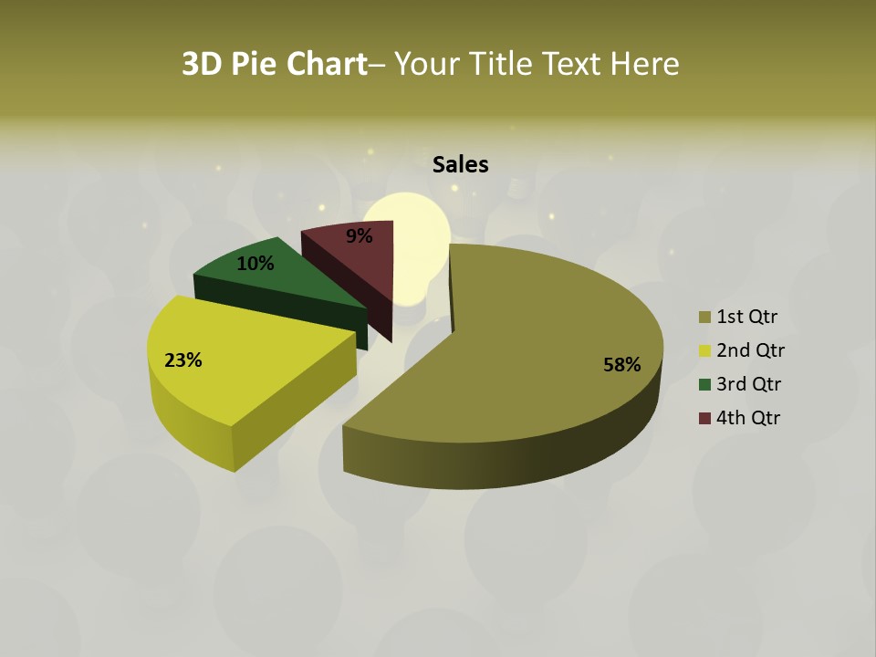 Corporate Shine Row PowerPoint Template