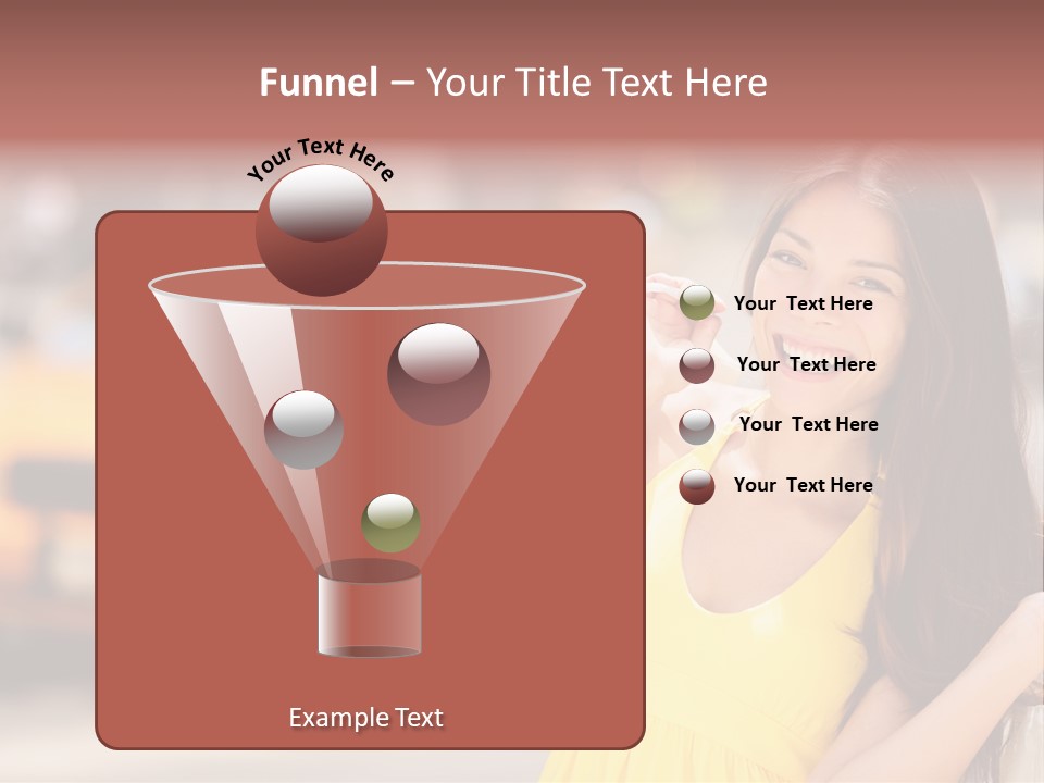 White Car Street PowerPoint Template