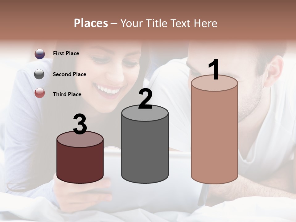 Woman Affection Resting PowerPoint Template