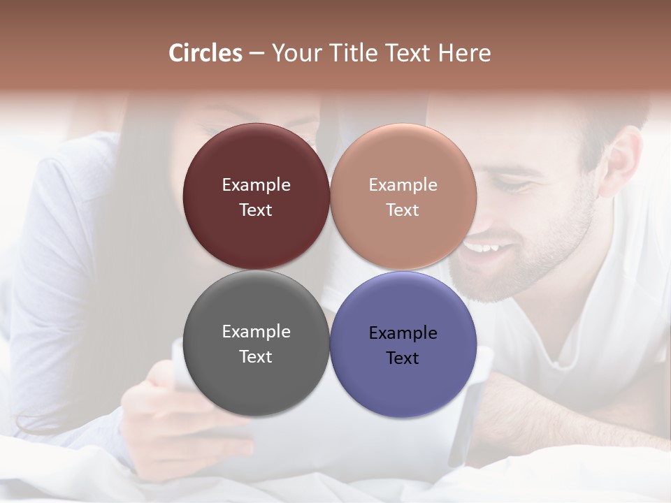 Woman Affection Resting PowerPoint Template