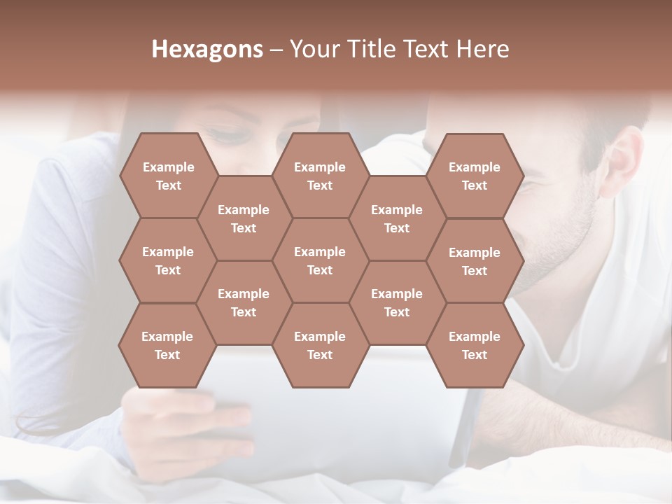 Woman Affection Resting PowerPoint Template