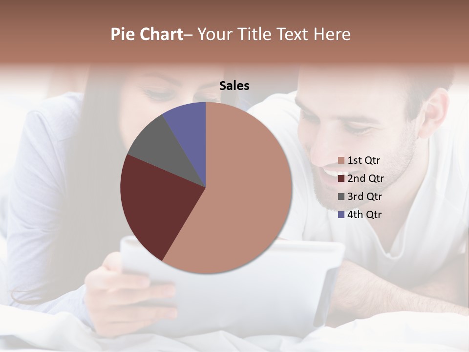 Woman Affection Resting PowerPoint Template