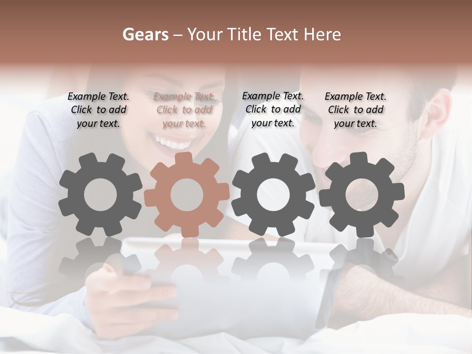 Woman Affection Resting PowerPoint Template