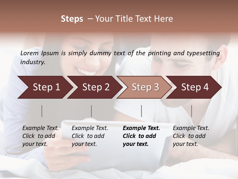 Woman Affection Resting PowerPoint Template